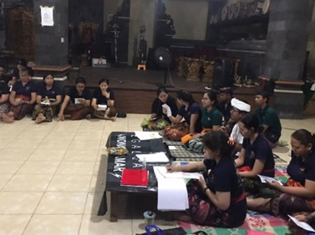 Sosialisasi Bum Desa Dalung Bersama BPJS Ketenagakerjaan Di Banjar Tegal Jaya